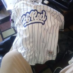 26red Baseball Jersey Authentic Street Wear 