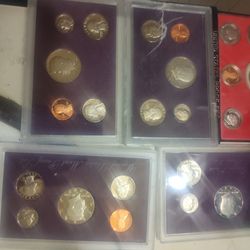 1972,1983,1984,1985,1987,1(contact info removed) Proof Sets