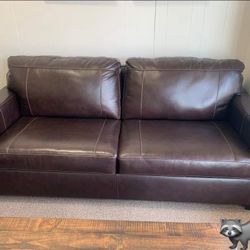 Ashley Chocolate Living Room Set Sofa and Loveseat With İnterest Free Payment Options Morales