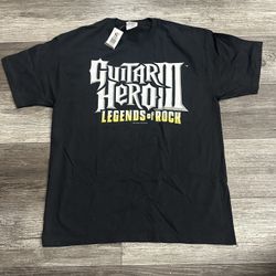 Men’s Guitar Hero Legends of Rock Shirt Large 