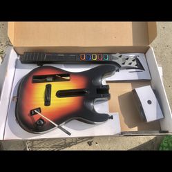 Wireless Nintendo Wii Guitar Hero Serie 95455.805 $60