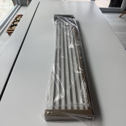 Gessi Rettangolo Accessories Wall Shelf (Item #20945) in an Antique Brass finish