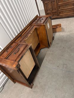 Ornate Wood Desk