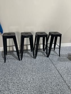 Metal stools
