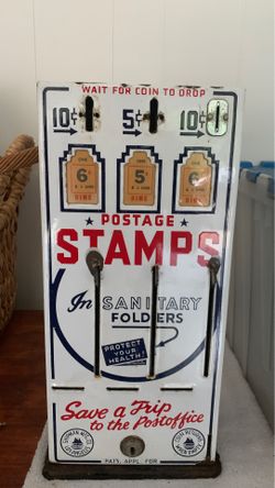 Vintage postage dispenser