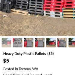 Plastic pallets