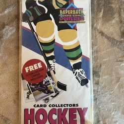 Vintage Card Collectors Hockey Strategy Board Game. Complete Sports Series. Rare late 1980s/early 1990s Set