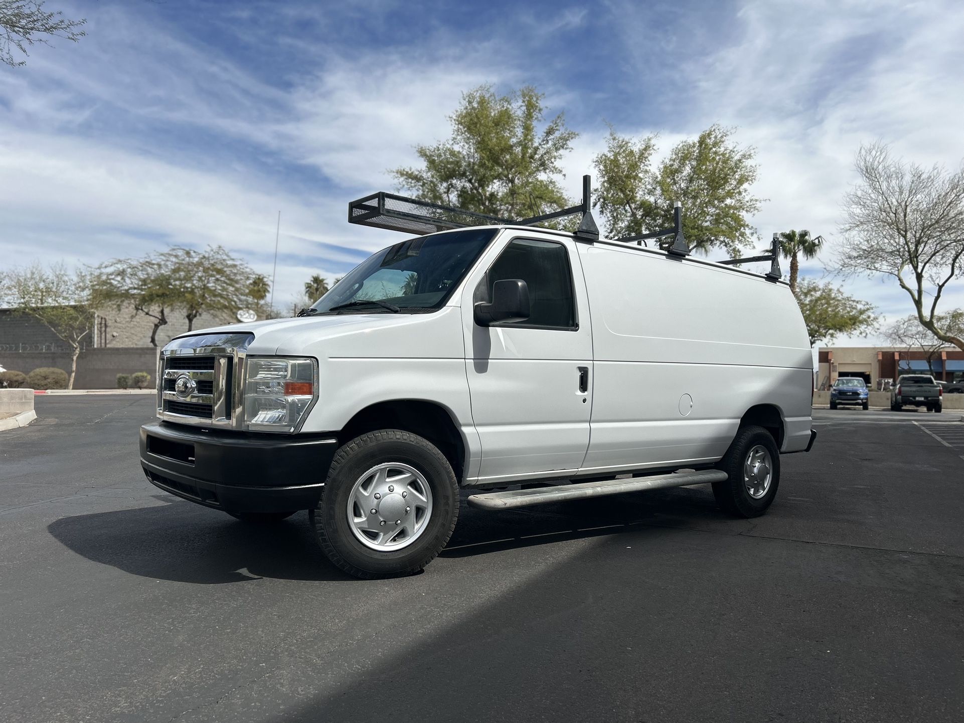 2014 Ford E250 Cargo Van With Roof Rack