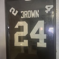 Autographed Raiders Jersey