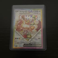 Pokémon Prismatic Promo:  Eevee Ex 