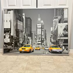 beautiful large 55 by 40 inch wall art. (MUST SELL TODAY)