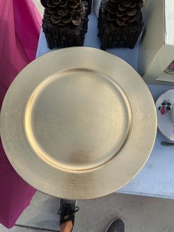 Gold chargers