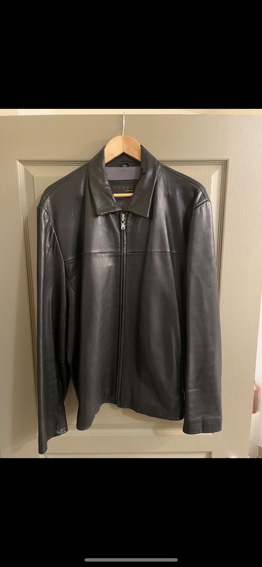 Rogue Leather jacket Like New! Soft Leather Worn Three Times!