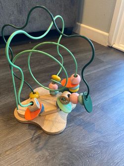 Wooden Bead Maze Activity Toy