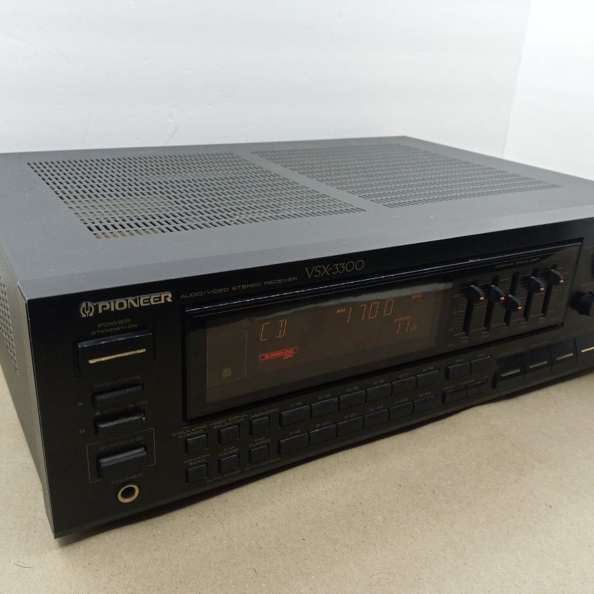 Pioneer VSX-3300 Audio /Video Graphic Equalizer Stereo Receiver