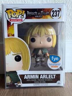 Attack On Titan Funko Pop Admin Arlelt FYE Exclusive