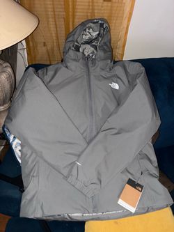 The North Face Gray Hooded Jacket with Tags