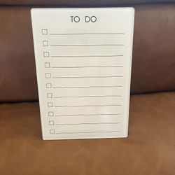 To Do List Glass Whiteboard