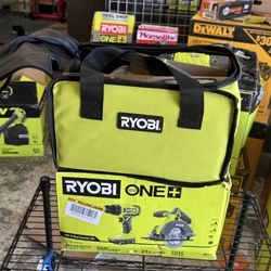 Brand New RYOBI 18v Circular Saw And Drill Combo 