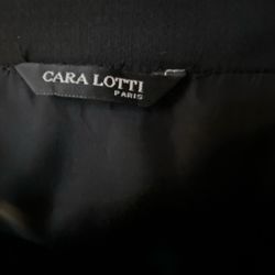 Cara Lotti Size T40 black skirt