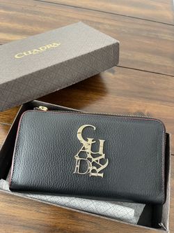 Billetera Cuadra de piel