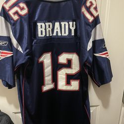 New England Patriots Jersey ( Tom Brady ) size 54 = 2XL  $75