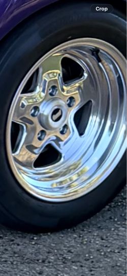 Chevy Weld style rims and tires