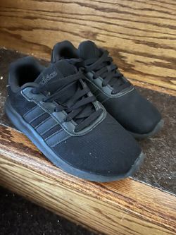 Boys Black Adidas Sneakers Size 12c