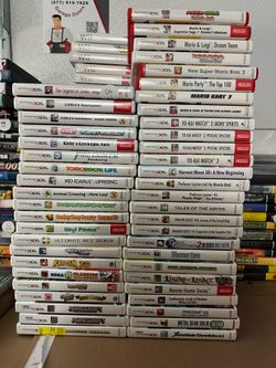 Nintendo 3DS Game Lot (Pokemon, Mario, Kirby, Zelda)