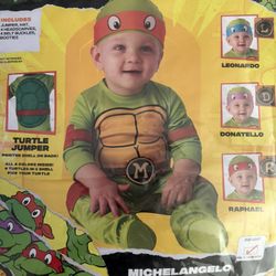 Infant Ninja Turtle Costume