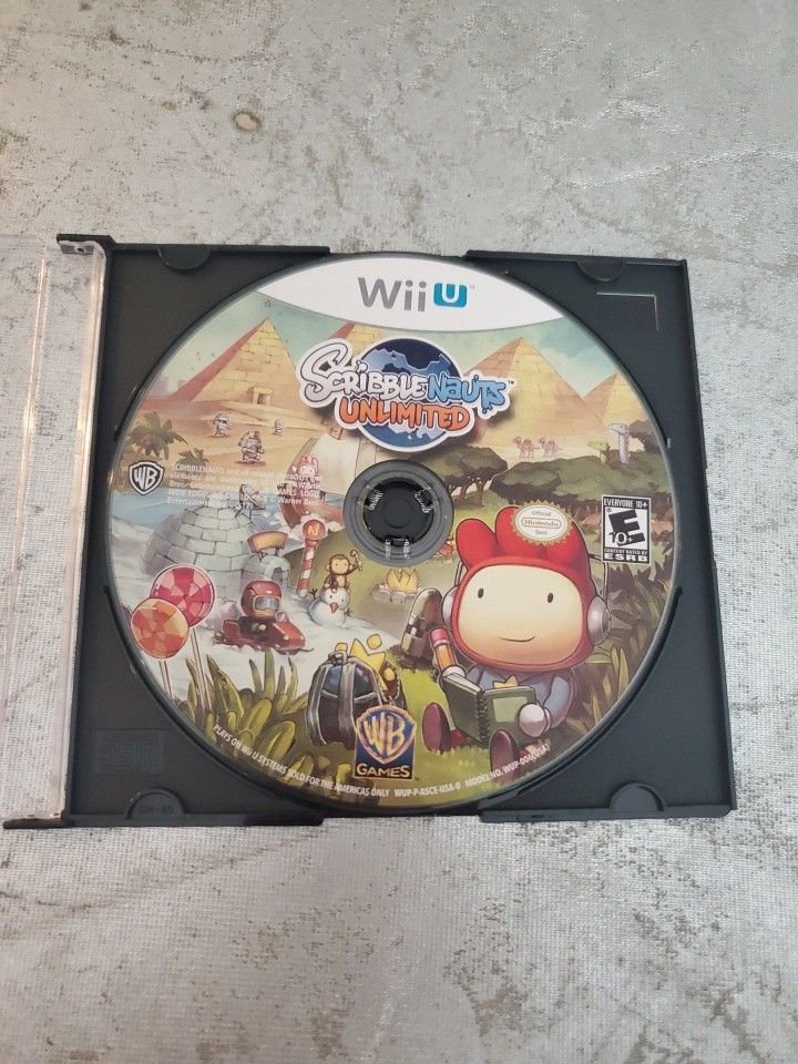 Scribblenauts Unlimited (Nintendo Wii U, 2012) video game