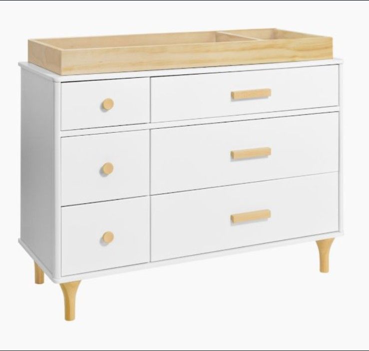 Infant / Baby Changing Tray Universal Wide - Removable - Washed Natural- By Babyletto