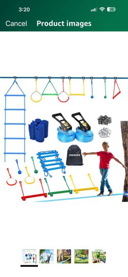 Ninja Warrior Obstacle Course for Kids
