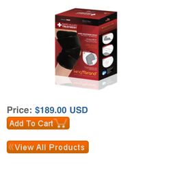 King Brand electro knee therapy