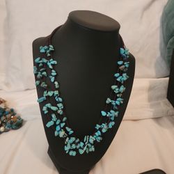 Mini Strand Turquoise Necklace 