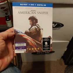 American Sniper Blu-ray & dvd