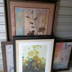 11 Large Framed Prints - Some Numbered