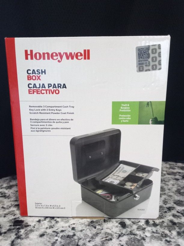 Honeywell Cash Box (💵 & 🪙 & Important Documents)