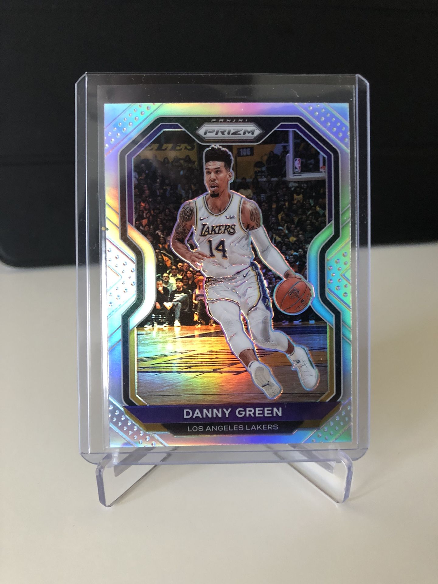 2020-21 Panini Prizm Danny Green Silver Prizm #149 Lakers