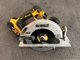 Dewalt XR 7 1/4 circular saw