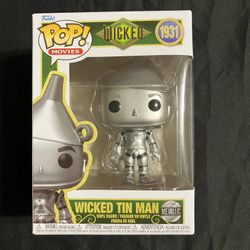 Funko POP! Wicked Tin Man Limited Exclusive Metallic Figure 1931