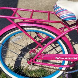 24 Inch Schwin Woman's Delmar Cruiser Bike $100
