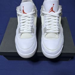 Jordan 4 Retro White Oreo 2021  Size 9.5