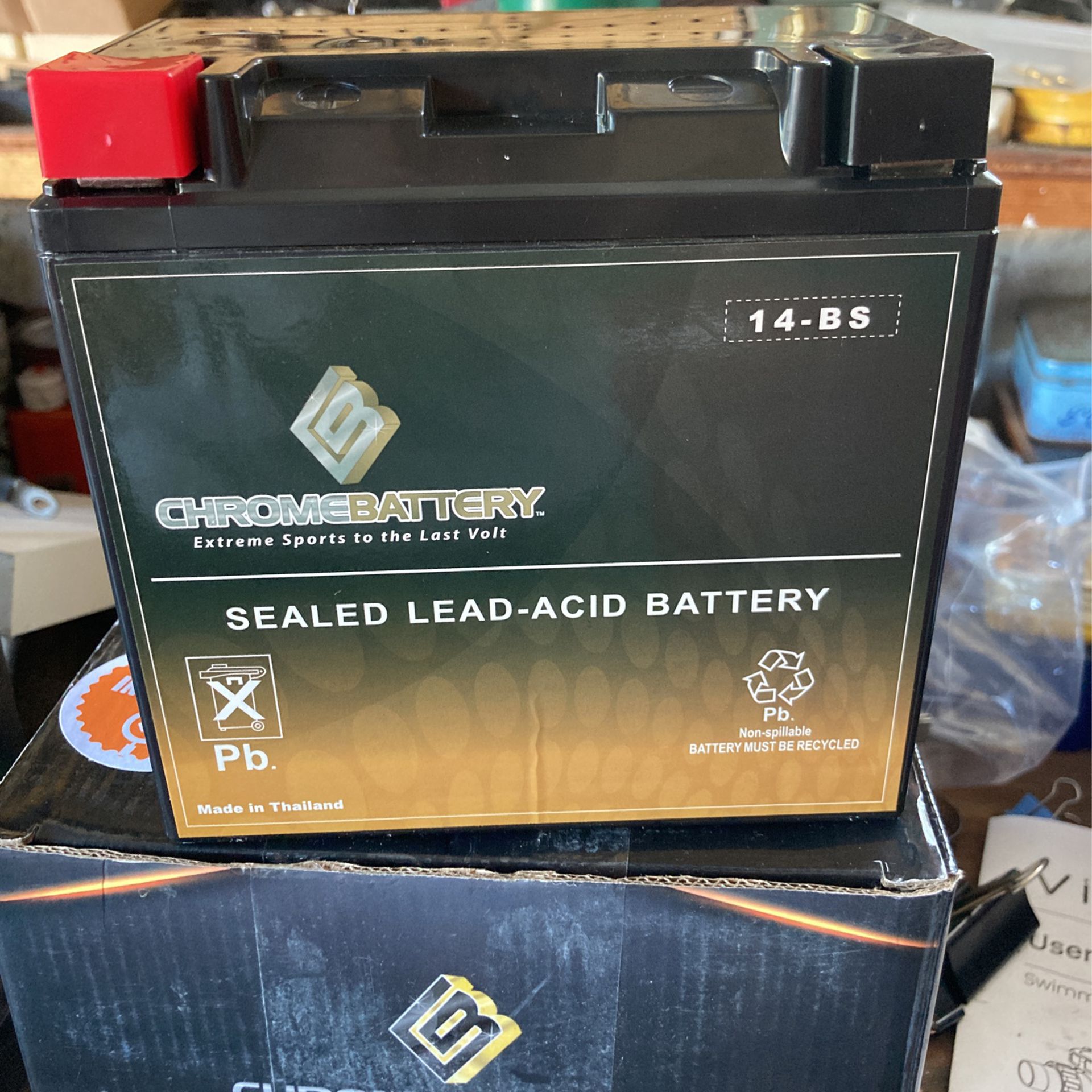 Chrome Battery 14-BS