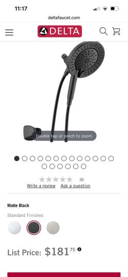 UNIVERSAL SHOWERING 6-Setting In2ition® with ProClean® in Matte Black