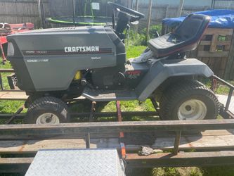 Craftsman yard tractor 14hp