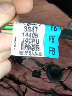 2002-2007 Ford Focus Hatchback Tailgate Wiring Harness