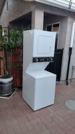 24 inch wede stackable washer gas dryer