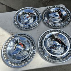 1961 Chevy Impala Super Sport Hub Caps