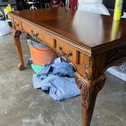 Walnut writing desk